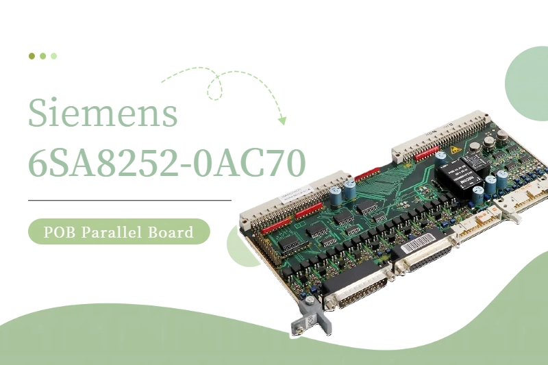Maximize a eficiência com a placa paralela Siemens 6SA8252-0AC70