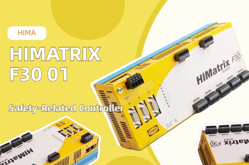 Melhorando a segurança industrial com o controlador Hima HIMATRIX F30 01