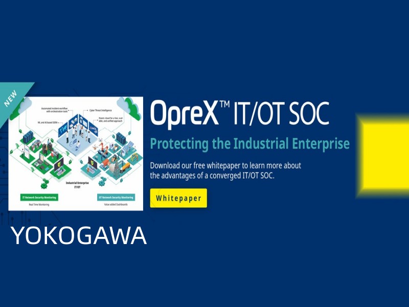 Operações de segurança de TI/OT Yokogawa OpreX