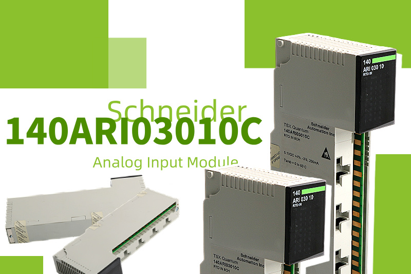 Otimizando Operações Industriais com o Módulo de Entrada Analógica Schneider 140ARI03010C