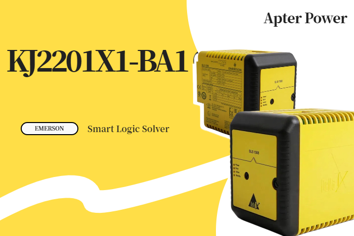 Liberando o poder da automação: o solucionador lógico inteligente EMERSON KJ2201X1-BA1 CS3202